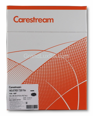 Industrial X-ray Film Carestream Industrex (Kodak) Т200 30x40 cm.