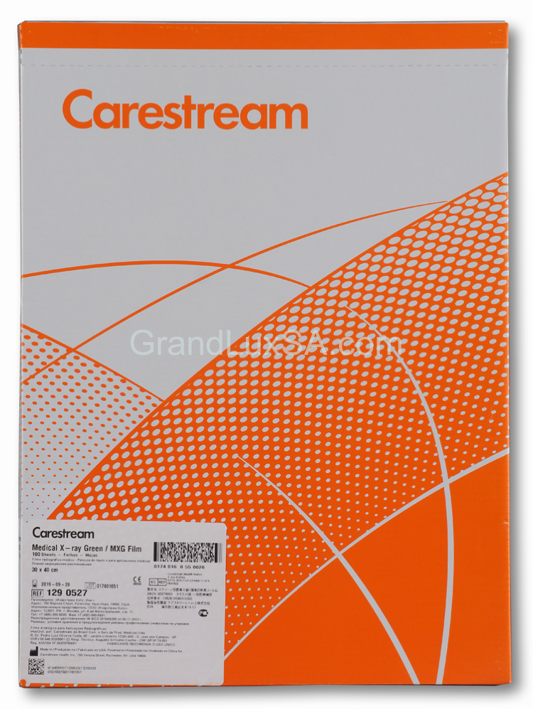 Carestream X-ray film for general radiology Carestream Health (Kodak) MXG 30х40 cm ...