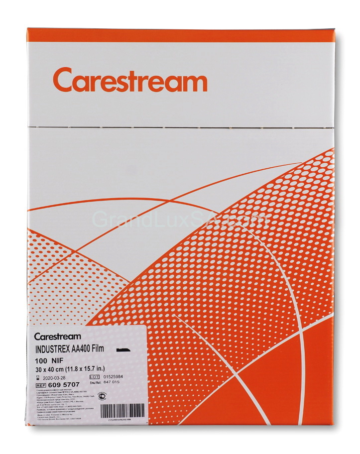 Industrial Xray Film Carestream Industrex (Kodak) АА400 30x40 cm