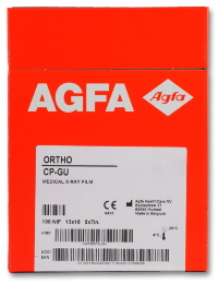 X-ray film for general radiology Agfa CP-GU NIF 13x18 cm