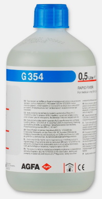 Fixer for manual processing Agfa G354 for 2,5L (0,5L)
