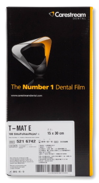 X-ray film for dentistry Carestream Dental (Kodak) T-MAT E 15x30 mm