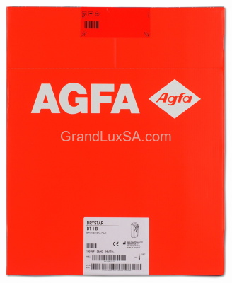 X-ray thermal film for general radiology Agfa Drystar DT 1 B 35x43 cm.