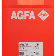 X-ray thermal film for general radiology Agfa Drystar DT 2 B 20x25 cm.