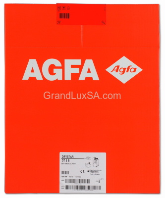 X-ray thermal film for general radiology Agfa Drystar DM 2 B 35x43 cm.