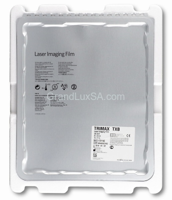 X-ray laser film for general radiology Trimax TXB 35x43 cm (125 sheets )